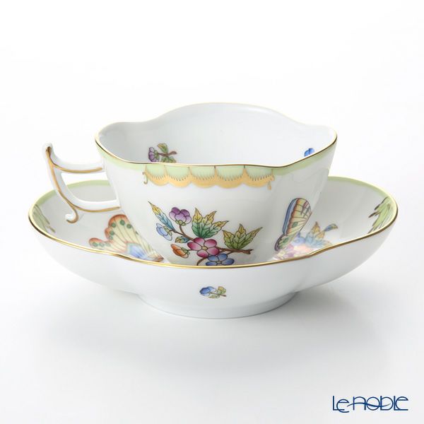 ヘレンド ヴィクトリア・ブーケ 04196-0-00 ティーカップ＆ソーサー 140ml