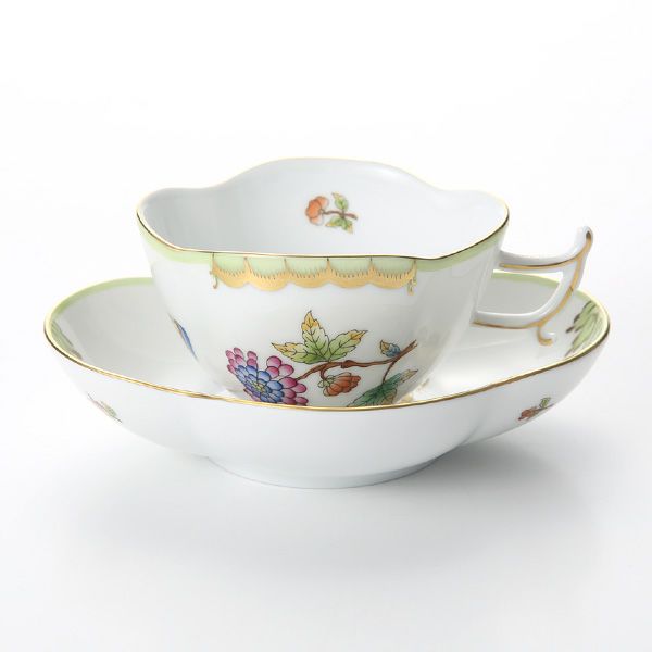 ヘレンド ヴィクトリア・ブーケ 04196-0-00 ティーカップ＆ソーサー 140ml