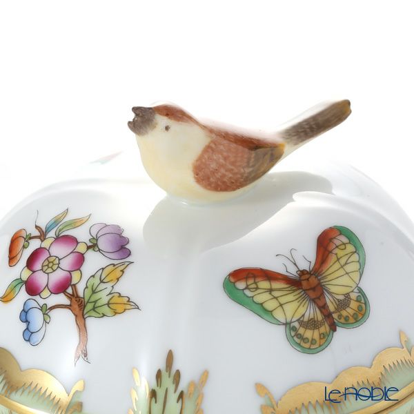 ヘレンド ヴィクトリア・ブーケ 04246-0-05 小物入れ（バード）