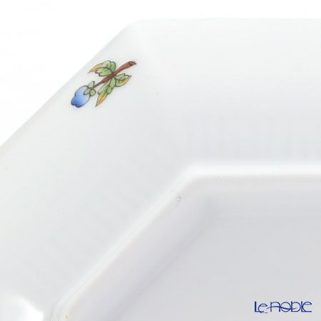 ヘレンド ヴィクトリア・ブーケ 04304-1-00 小皿（オクタゴナル） 13.5cm