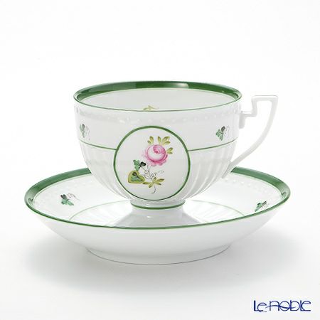 ヘレンド ウィーンのバラ 04459-0-00 ティーカップ＆ソーサー