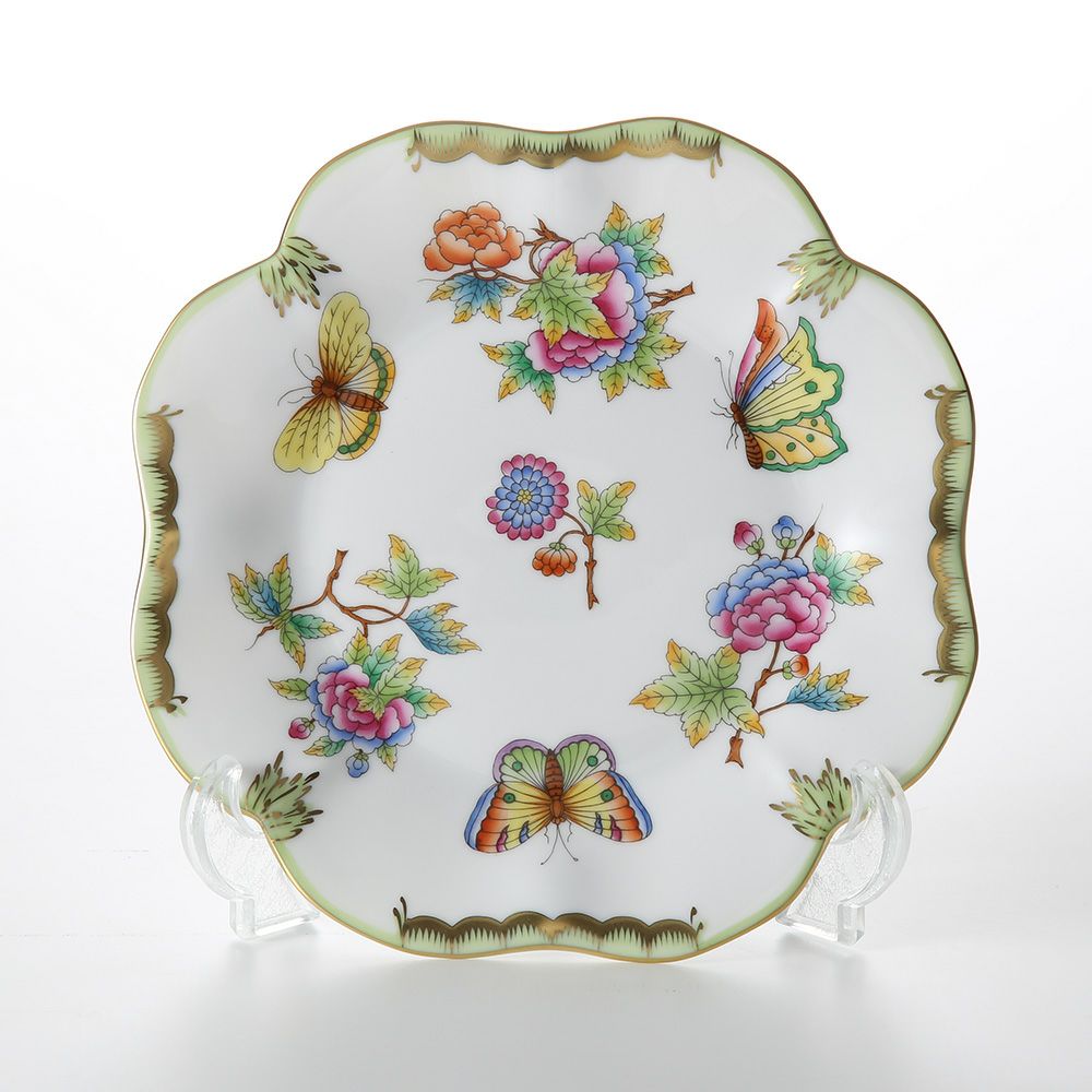 ヘレンド ヴィクトリア・ブーケ 04745-0-00 プレート 19cm