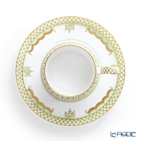 ヘレンド ヴィクトリア・ブーケ 04755-0-00 ティーカップ＆ソーサー 透かしレース