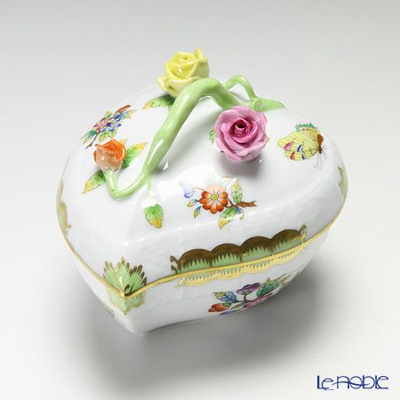 ヘレンド ヴィクトリア・ブーケ 06003-0-02 ハートボックス