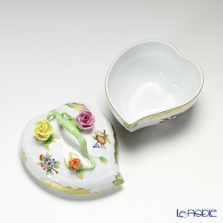 ヘレンド ヴィクトリア・ブーケ 06003-0-02 ハートボックス