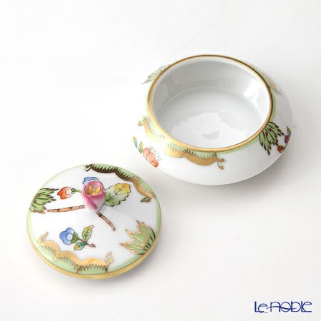 ヘレンド ヴィクトリア・ブーケ 06027-0-12 ラウンドボックス（ツボミ） 6.5cm
