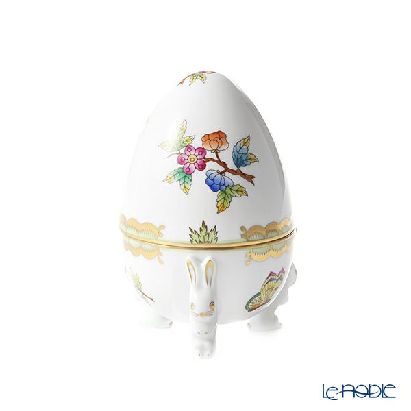 ヘレンド ヴィクトリア・ブーケ 06047-0-00 エッグボックス（ウサギ足）