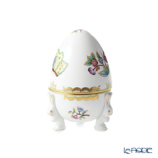 ヘレンド ヴィクトリア・ブーケ 06047-0-00 エッグボックス（ウサギ足）