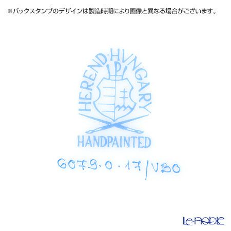 ヘレンド ヴィクトリア・ブーケ 06079-0-17 ボンボン入れトライアングルチョウ