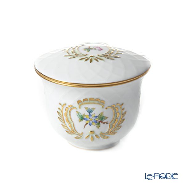 ヘレンド ヴィクトリア・ブーケ 06123-0-00 小物入れ