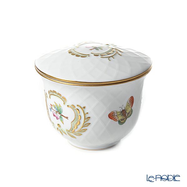 ヘレンド ヴィクトリア・ブーケ 06123-0-00 小物入れ