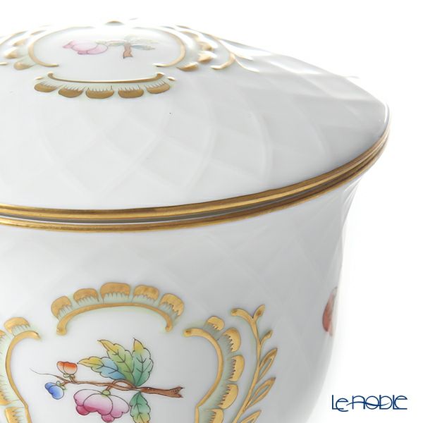 ヘレンド ヴィクトリア・ブーケ 06123-0-00 小物入れ