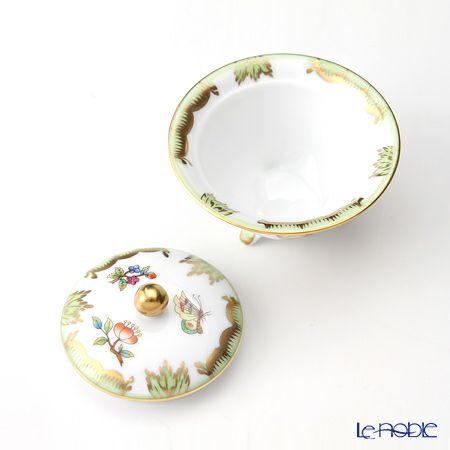 ヘレンド ヴィクトリア・ブーケ 06193-0-15 ボックス（蓋付） 5cm