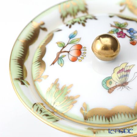 ヘレンド ヴィクトリア・ブーケ 06193-0-15 ボックス（蓋付） 5cm