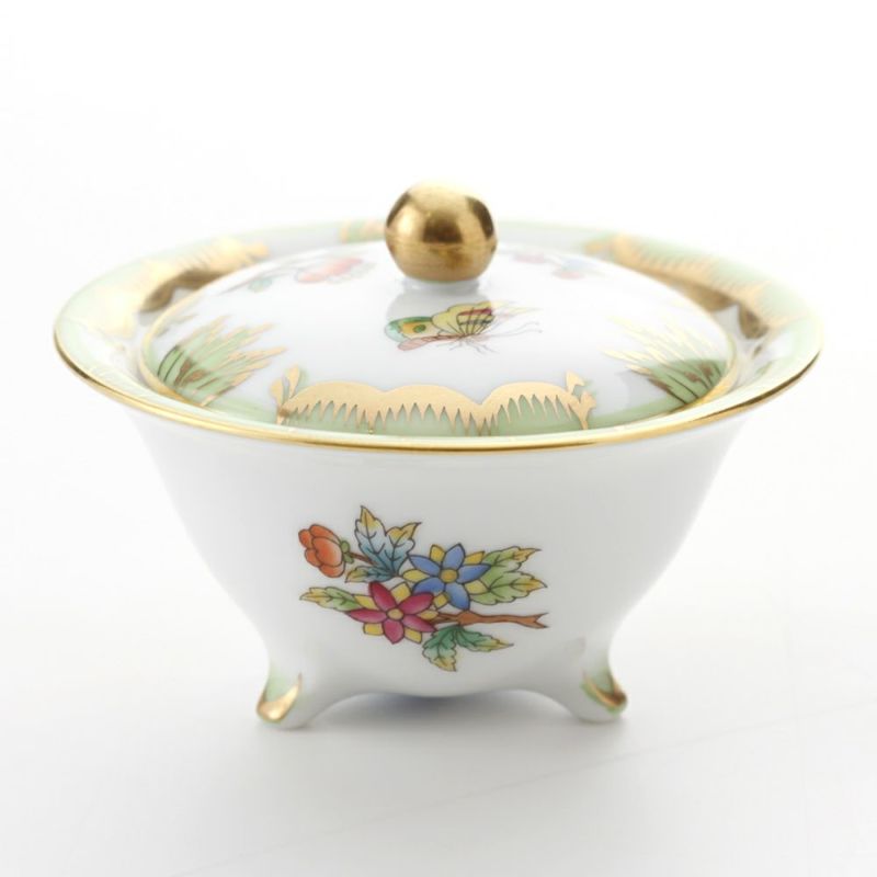 ヘレンド ヴィクトリア・ブーケ 06193-0-15 ボックス（蓋付） 5cm