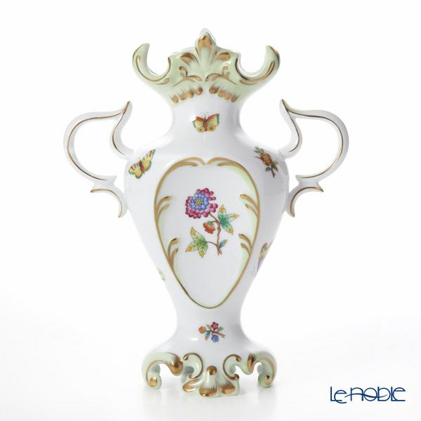 ヘレンド ヴィクトリア・ブーケ 06532-0-00 ベース（両手付） 26cm