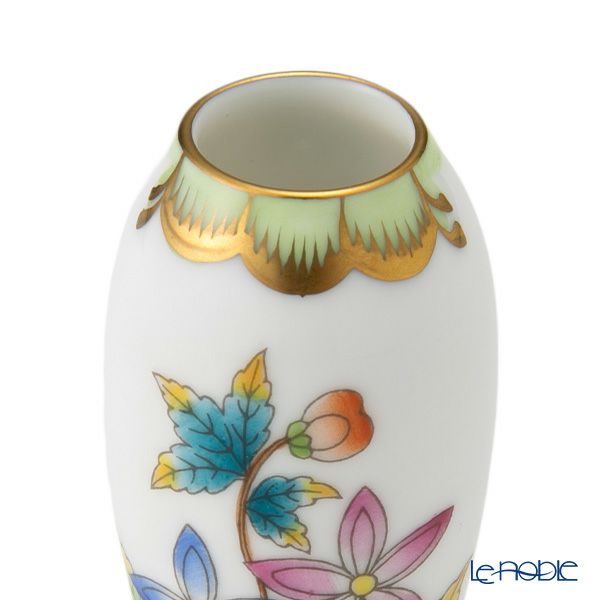 ヘレンド ヴィクトリア・ブーケ 07014-0-00 ミニチュアベース 6.5cm