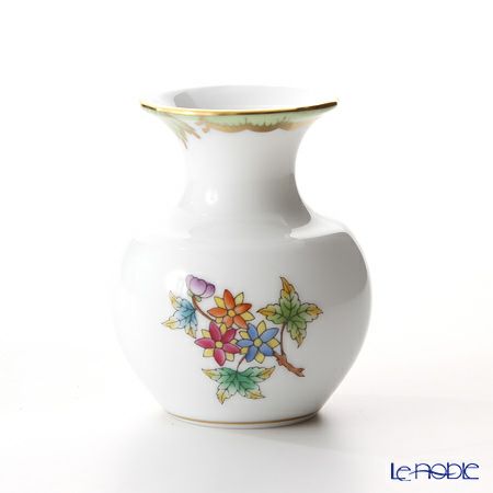 ヘレンド ヴィクトリア・ブーケ 07193-0-00 ミニチュアベース 6.4cm