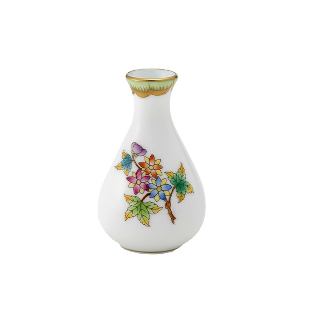 ヘレンド (HEREND) ヴィクトリア・ブーケ 07194-0-00 ミニチュアベース 6.3cm