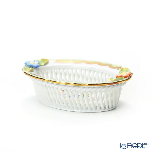 ヘレンド ヴィクトリア・ブーケ バスケット 07381-0-00