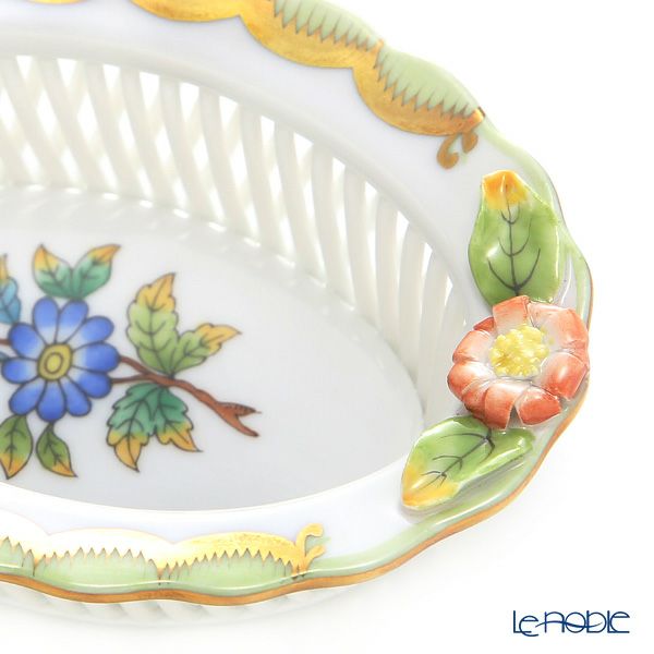 ヘレンド ヴィクトリア・ブーケ バスケット 07381-0-00