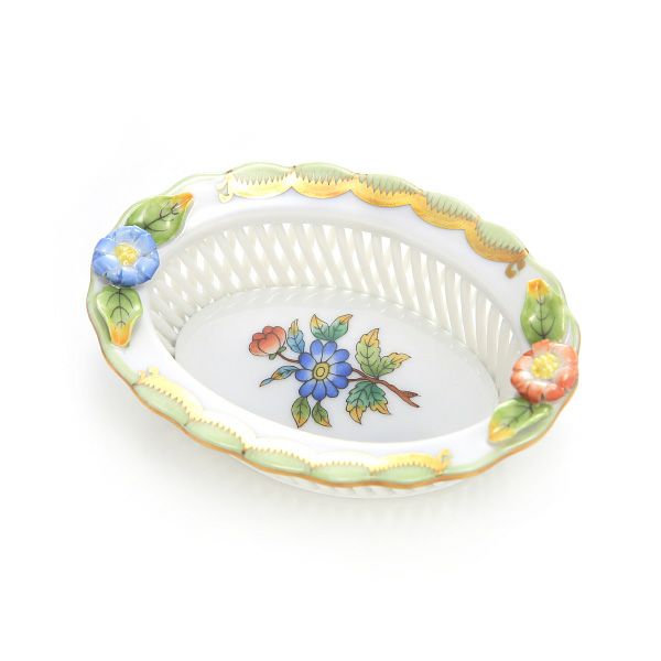 ヘレンド (HEREND) ヴィクトリア・ブーケ バスケット 07381-0-00