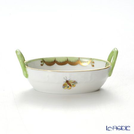 ヘレンド ヴィクトリア・ブーケ 07423-0-00 ハンドル付きリング入れ