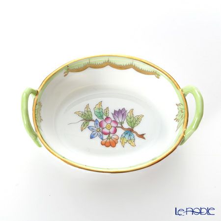 ヘレンド ヴィクトリア・ブーケ 07423-0-00 ハンドル付きリング入れ