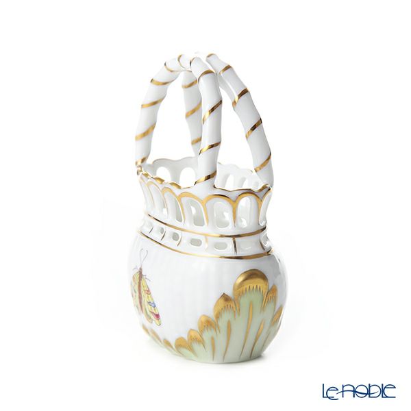 ヘレンド ヴィクトリア・ブーケ 07455-0-00 バスケット（オープンワーク）