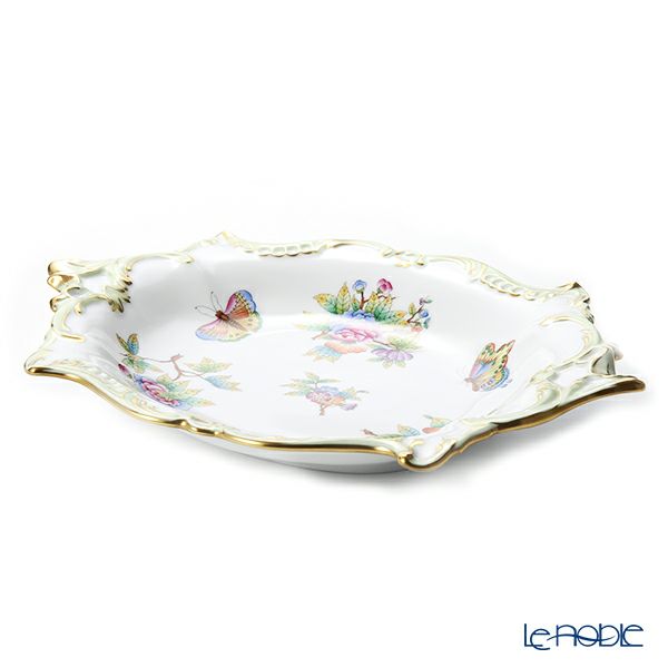 ヘレンド ヴィクトリア・ブーケ 07516-0-00 ディッシュ 32cm