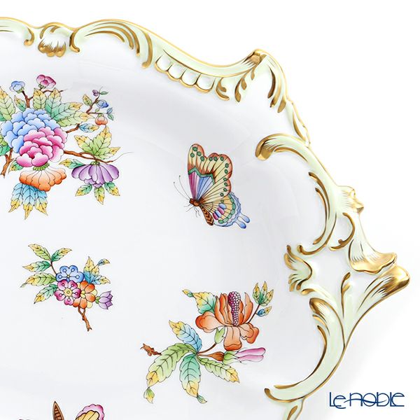 ヘレンド ヴィクトリア・ブーケ 07516-0-00 ディッシュ 32cm