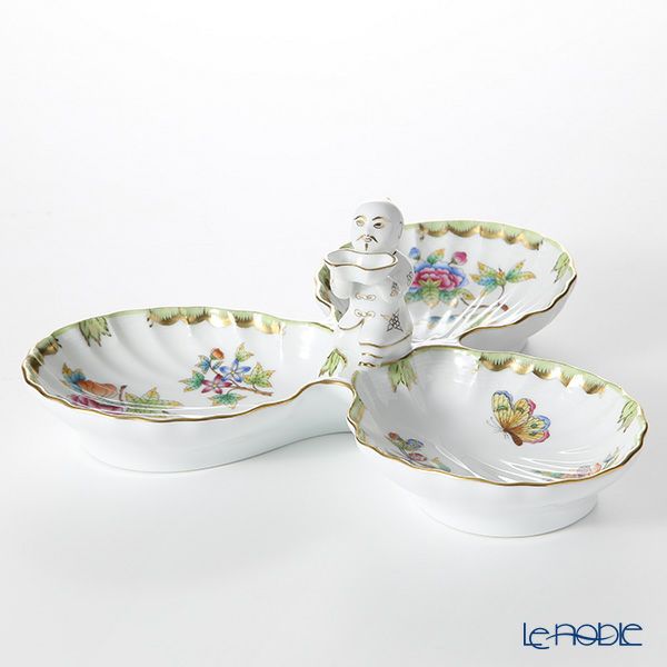 ヘレンド ヴィクトリア・ブーケ 07531-0-21 3 ファンシーディッシュ（マンダリン）