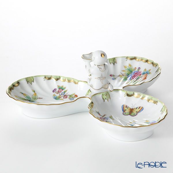 ヘレンド ヴィクトリア・ブーケ 07531-0-21 3 ファンシーディッシュ（マンダリン）