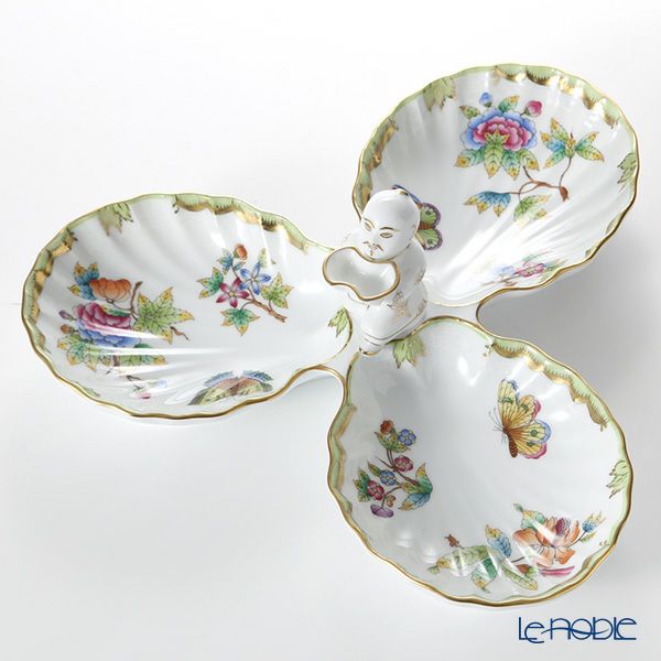 ヘレンド ヴィクトリア・ブーケ 07531-0-21 3 ファンシーディッシュ（マンダリン）