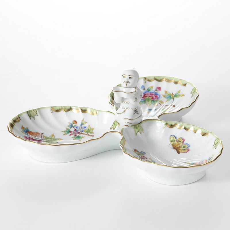 ヘレンド ヴィクトリア・ブーケ 07531-0-21 3 ファンシーディッシュ（マンダリン）