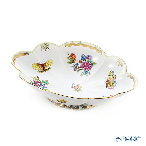 ヘレンド ヴィクトリア・ブーケ 07547-0-00 ディッシュ 23cm