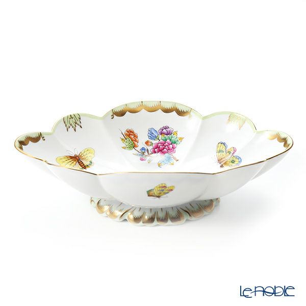 ヘレンド (HEREND) ヴィクトリア・ブーケ 07547-0-00 ディッシュ 23cm