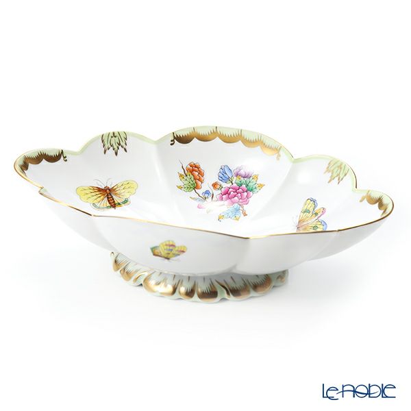 ヘレンド ヴィクトリア・ブーケ 07547-0-00 ディッシュ 23cm