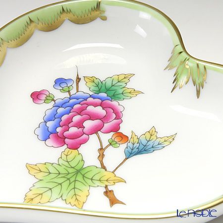 ヘレンド ヴィクトリア・ブーケ 07703-0-00 ハートトレイ