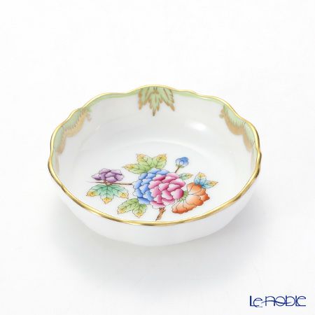 ヘレンド ヴィクトリア・ブーケ 07719-0-00 スモールディッシュ 8.5cm