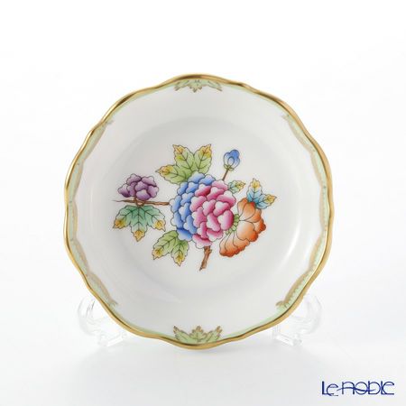 ヘレンド ヴィクトリア・ブーケ 07719-0-00 スモールディッシュ 8.5cm
