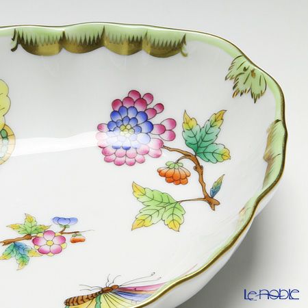 ヘレンド ヴィクトリア・ブーケ 07740-0-00 ディッシュ 14.5cm