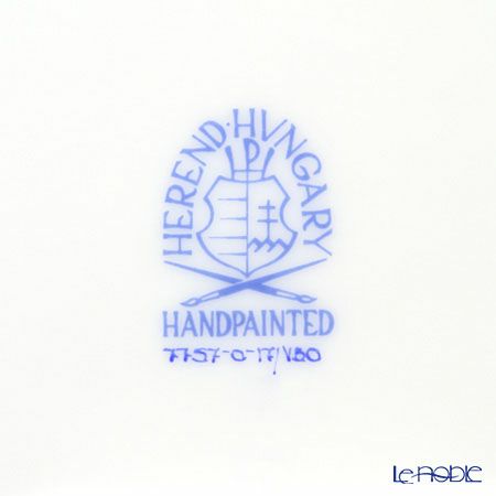 ヘレンド ヴィクトリア・ブーケ 07757-0-17 ディッシュ（バタフライ） 27cm