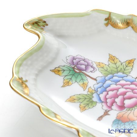 ヘレンド ヴィクトリア・ブーケ 07774-0-00 アッシュトレイ リーフ 12cm