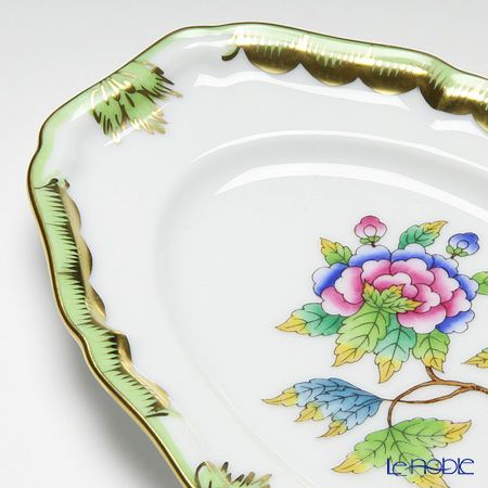 ヘレンド ヴィクトリア・ブーケ 07786-0-00 オーバルディッシュ 15cm