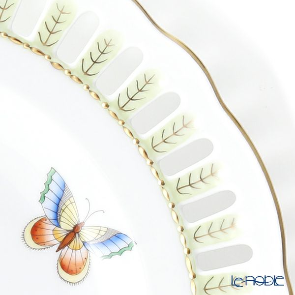 ヘレンド ヴィクトリア・ブーケ 08427-0-50 プレート（オープンワーク） 25cm