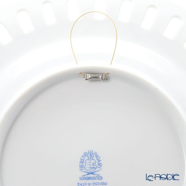 ヘレンド ヴィクトリア・ブーケ 08427-0-50 プレート（オープンワーク） 25cm