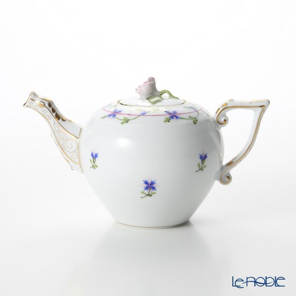 ヘレンド ブルーガーランド PBG 00608-0-09 ティーポット ローズ 400ml