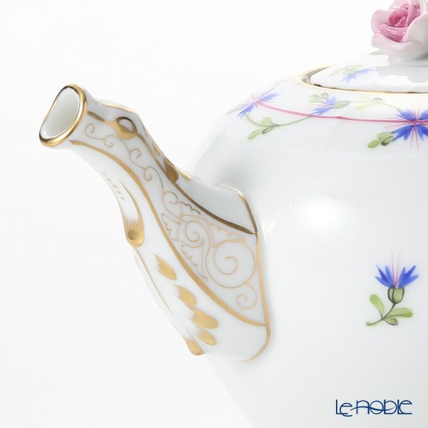 ヘレンド ブルーガーランド PBG 00608-0-09 ティーポット ローズ 400ml