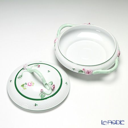 ヘレンド ウィーンのバラ 00086-0-09／91 ベジタブルディッシュ（ローズ） 1400ml